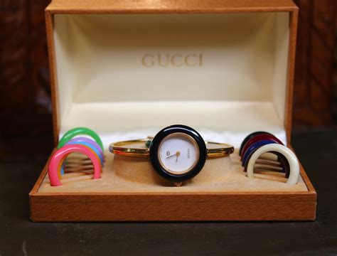 gucci watch change color|gucci watch bezel only.